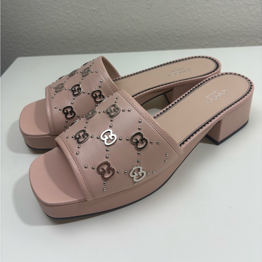 Gucci interlocking G Mules Sandals Slide
